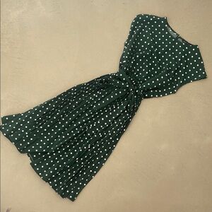 Green Polka Dot Dress